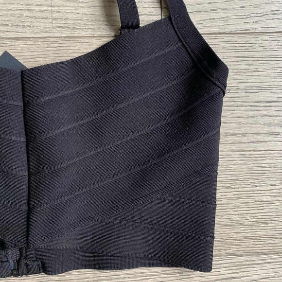 NEW Aritzia Black Crop Top - Picture 4 of 6